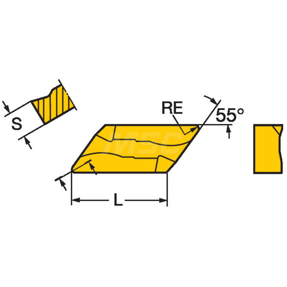 Sandvik Coromant Turning Insert KNMX160405L71 2025, Carbide MSC