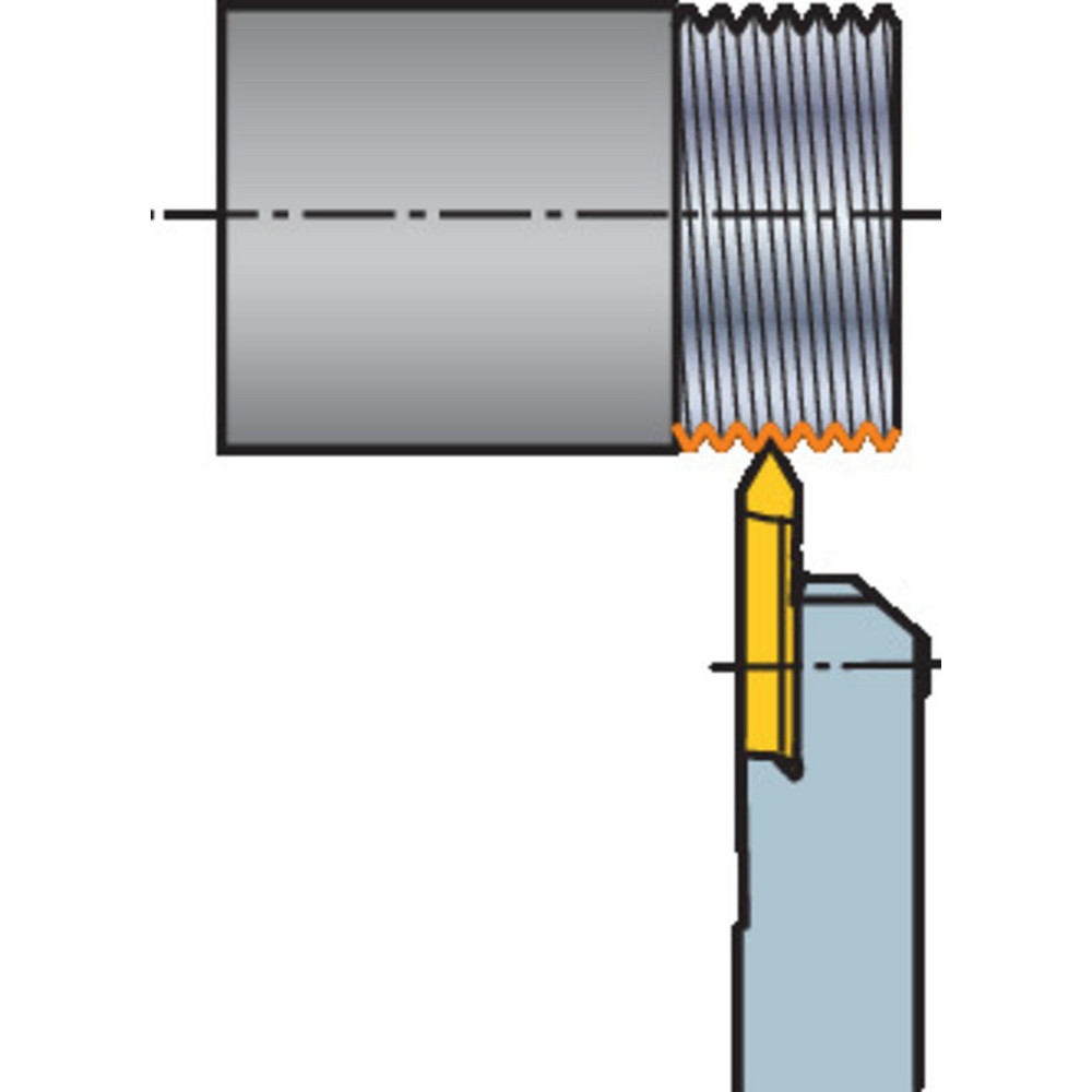 Sandvik Coromant Threading Insert MATR360A 1105, Carbide MSC Direct