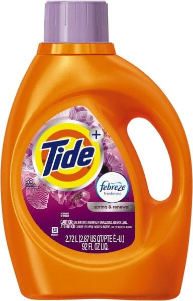Laundry Detergent: Liquid, 92 oz Bottle