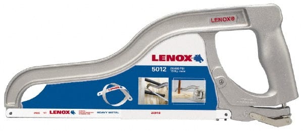 Lenox 209205012 Saw Blade Handles & Frames; Product Type: Frame ; Blade Compatibility: Hacksaw Blades ; Handle Length (Inch): 12 ; Handle Material: Aluminum ; Profile Type: Low ; Blade Length Compatibility (Inch): 12 