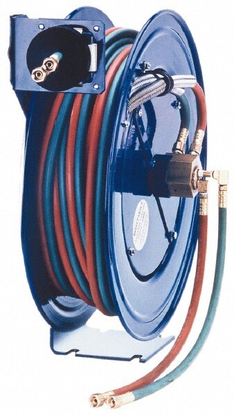 Welding Hose Reels; Length (Inch): 23 ; Hose Included: Yes ; Hose Length (Feet): 75.00; 75.0 ; Inside Diameter (Inch): 1/4 ; Maximum Working Pressure (psi): 200.0; 200.00