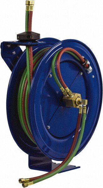 Welding Hose Reels; Length (Inch): 19-5/8 ; Hose Included: Yes ; Hose Length (Feet): 50.00; 50.0 ; Inside Diameter (Inch): 1/4 ; Maximum Working Pressure (psi): 200.0; 200.00