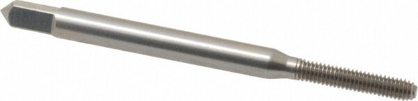 Thread Forming Tap: #3-56 UNF, Bottoming, High Speed Steel, Bright Finish