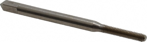 Thread Forming Tap: #3-56 UNF, 2B Class of Fit, Bottoming, High Speed Steel, Bright Finish