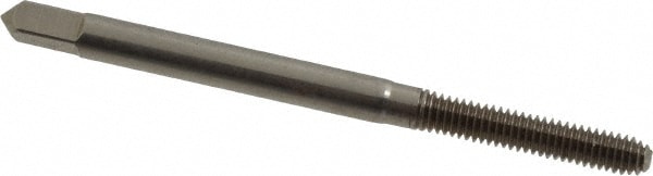 Thread Forming Tap: #5-44 UNF, Bottoming, High Speed Steel, Bright Finish