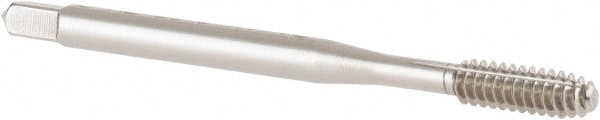Thread Forming Tap: #6-32 UNC, 3B Class of Fit, Bottoming, High Speed Steel, Bright Finish