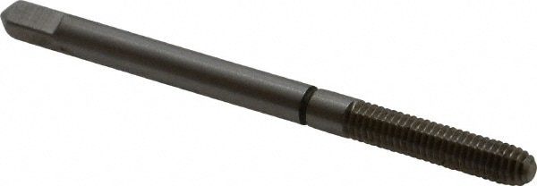 Thread Forming Tap: #6-40 UNF, Bottoming, High Speed Steel, Bright Finish