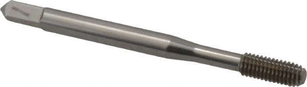 Thread Forming Tap: #8-36 UNF, 2B Class of Fit, Bottoming, High Speed Steel, Bright Finish