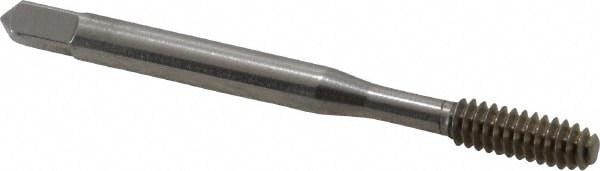 Thread Forming Tap: #10-24 UNC, 2/2B/3B Class of Fit, Bottoming, High Speed Steel, Bright Finish