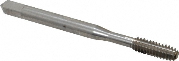 Thread Forming Tap: #10-24 UNC, 2B Class of Fit, Bottoming, High Speed Steel, Bright Finish
