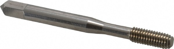 Thread Forming Tap: #12-28 UNF, 2 Class of Fit, Bottoming, High Speed Steel, Bright Finish