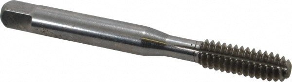 Thread Forming Tap: 1/4-20 UNC, 2B Class of Fit, Bottoming, High Speed Steel, Bright Finish