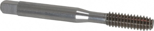 Thread Forming Tap: 1/4-20 UNC, 2B Class of Fit, Bottoming, High Speed Steel, Bright Finish