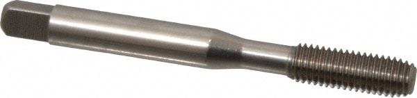 Thread Forming Tap: 1/4-28 UNF, 2 Class of Fit, Bottoming, High Speed Steel, Bright Finish