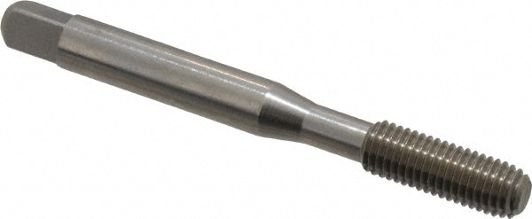 Thread Forming Tap: 1/4-28 UNF, 2B Class of Fit, Bottoming, High Speed Steel, Bright Finish