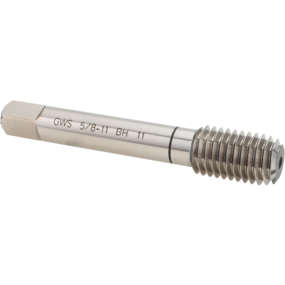 Thread Forming Tap: 5/8-11 UNC, Bottoming, High Speed Steel, Bright Finish