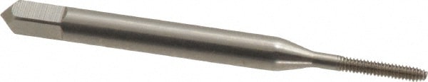 Thread Forming Tap: M1.6x0.35 Metric Coarse, 4H Class of Fit, Bottoming, High Speed Steel, Bright Finish