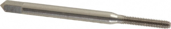 Thread Forming Tap: M2.5x0.45 Metric Coarse, 6H Class of Fit, Bottoming, High Speed Steel, Bright Finish