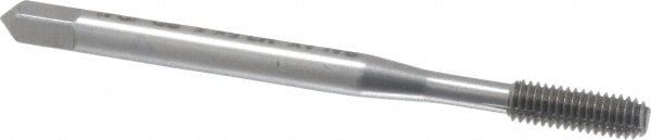 Thread Forming Tap: M3.5x0.60 Metric Coarse, 4H Class of Fit, Bottoming, High Speed Steel, Bright Finish