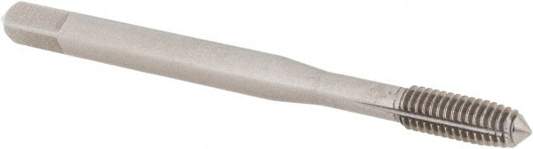 Thread Forming Tap: M4x0.70 Metric Coarse, 6H Class of Fit, Plug, Powdered Metal High Speed Steel, Bright Finish