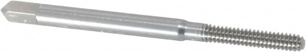 Thread Forming Tap: #4-40 UNC, 2B Class of Fit, Bottoming, Cobalt, Bright Finish
