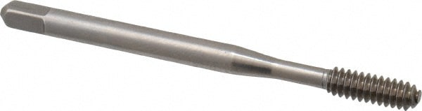 Thread Forming Tap: #6-32 UNC, 2/2B Class of Fit, Bottoming, Cobalt, Bright Finish