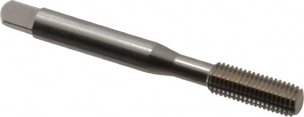 Thread Forming Tap: 1/4-28 UNF, 2B Class of Fit, Bottoming, Cobalt, Bright Finish