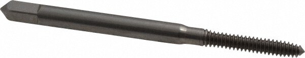 Thread Forming Tap: #4-40 UNC, Plug, High Speed Steel, Bright Finish