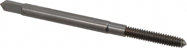 Thread Forming Tap: #5-40 UNC, Plug, High Speed Steel, Bright Finish