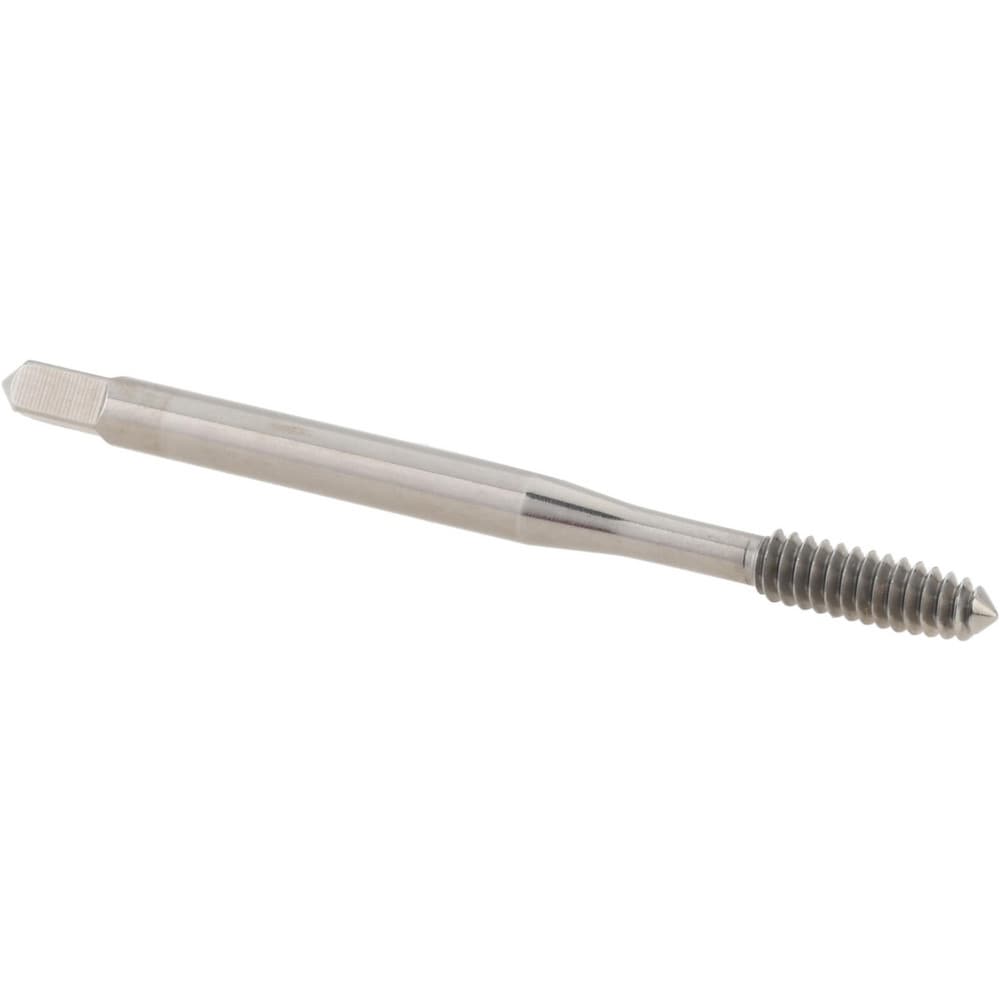 Thread Forming Tap: #6-32 UNC, Plug, High Speed Steel, Bright Finish