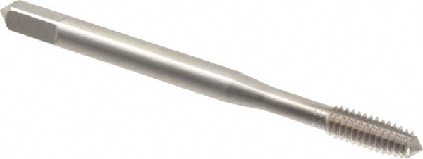Thread Forming Tap: #8-32 UNC, Plug, High Speed Steel, Bright Finish