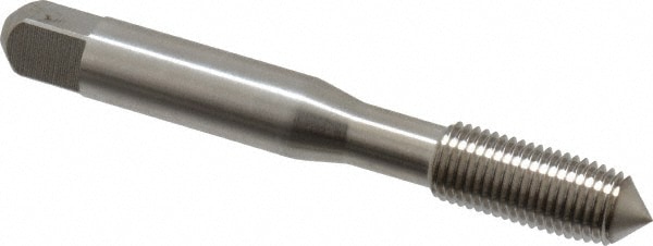 Thread Forming Tap: 3/8-24 UNF, Plug, High Speed Steel, Bright Finish