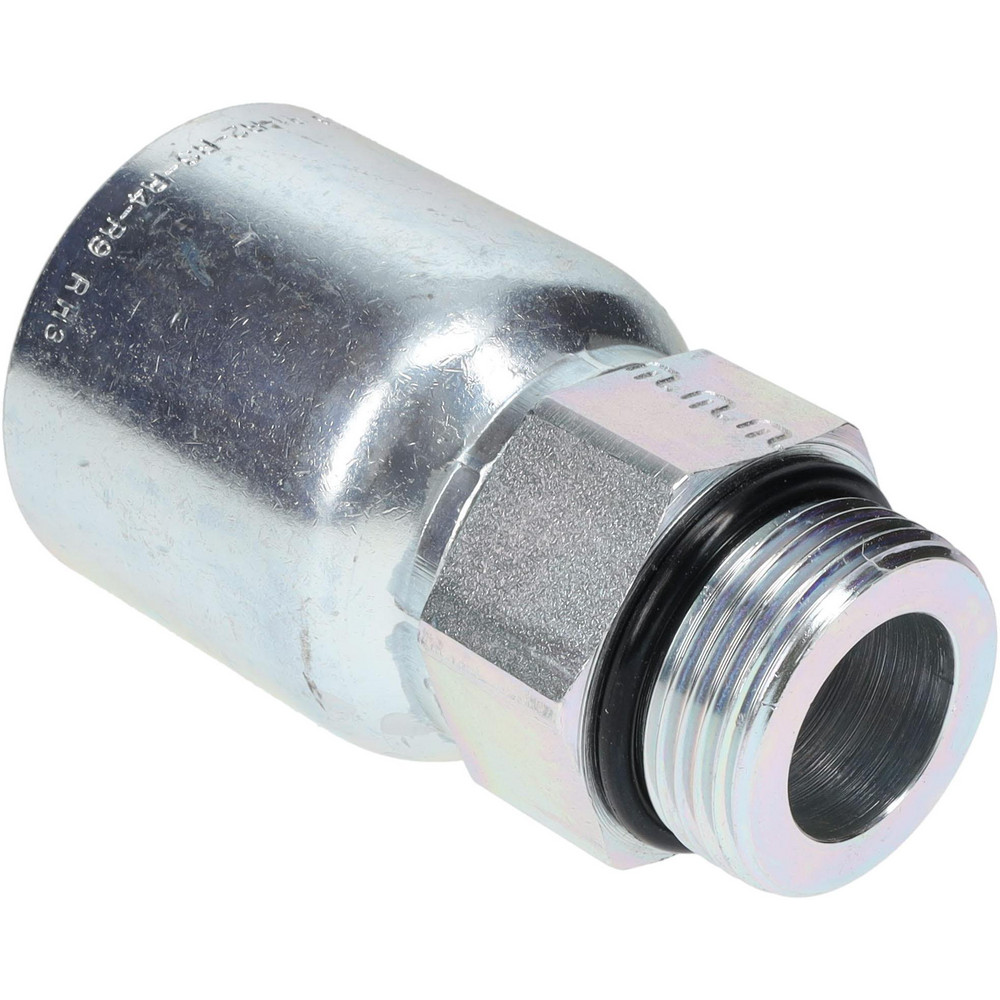 Hydraulic Hose Male Rigid Fitting: 1" ID, 16 mm, 1"