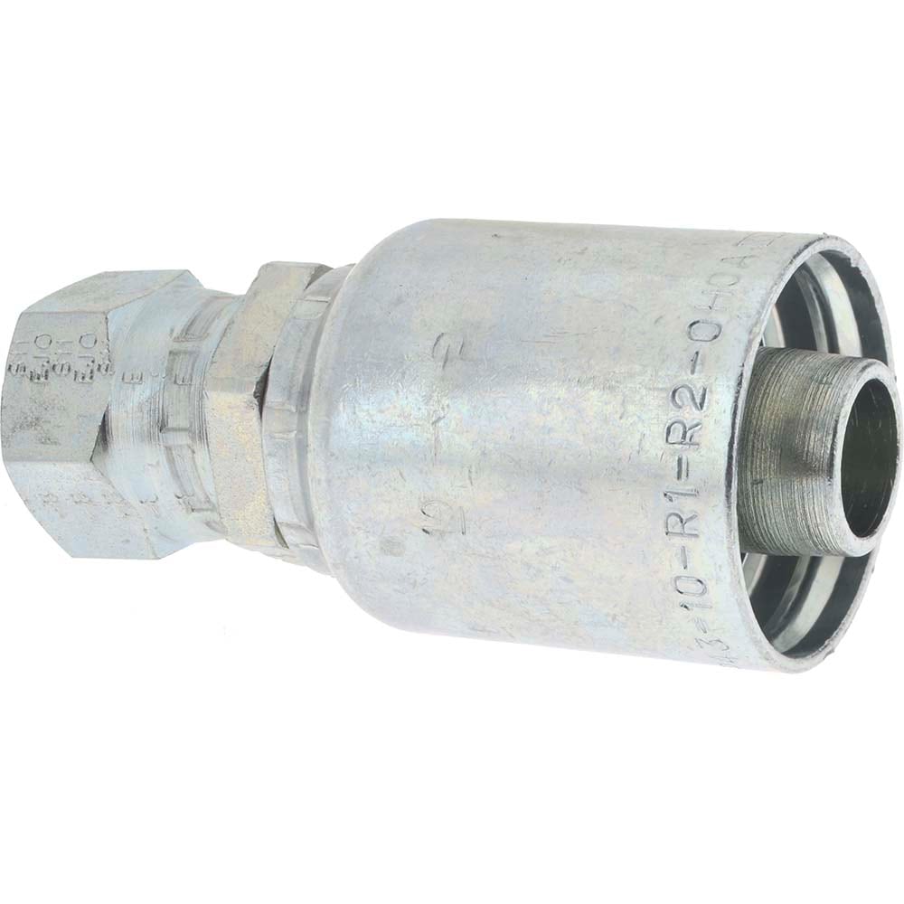 Parker 10643-8-10 Hydraulic Hose Female Swivel 90 ° Elbow: 0.625" ID, 10 mm, 1/2" Image