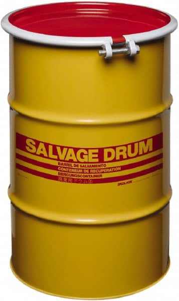 Skolnik MHM3001 Salvage Drum: 30 gal, 1A2/X235/S UN Rating Solid, 1A2/Y1.5/150 UN Rating Liquid 