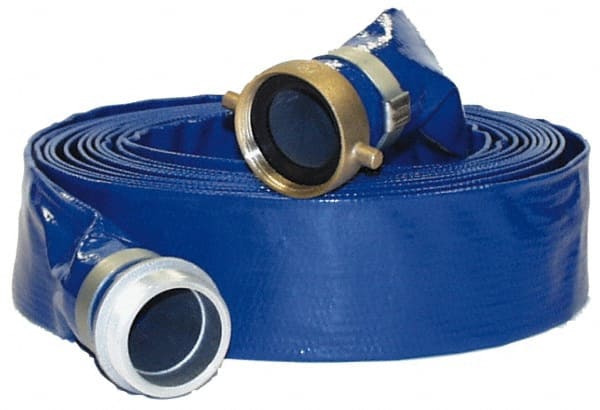 Alliance Hose & Rubber DPX150-25MF-M Water Suction & Discharge Hose: Polyvinylchloride 