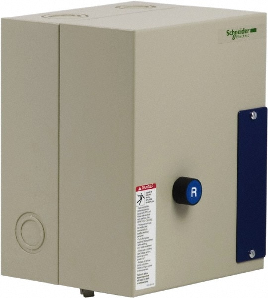 Schneider Electric LE2D093A62OG70 9 Amp, 120 Coil VAC, Reversible Enclosed IEC Motor Starter Image