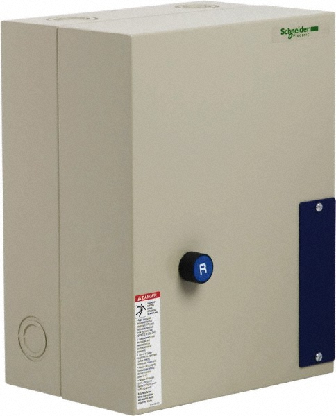 Schneider Electric LE1D653A62OG70 3 Pole, 65 Amp, 120 Coil VAC, Nonreversible Enclosed IEC Motor Starter Image
