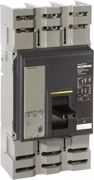 1200 Amp, 600 VAC, 3 Pole, Panel Mount Molded Case Circuit Breaker - Electronic Trip, Multiple Breaking Capacity Ratings, 3/0 AWG