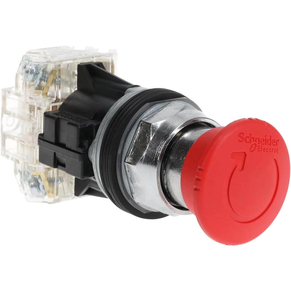 Extended Mushroom Head Pushbutton Switch Emergency Stop
