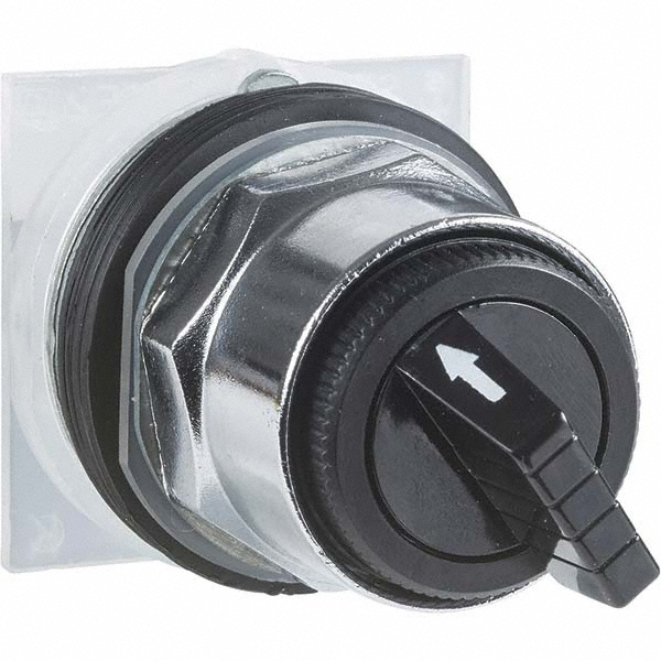 Schneider Electric Selector Switch with Contact Blocks 3 Positions