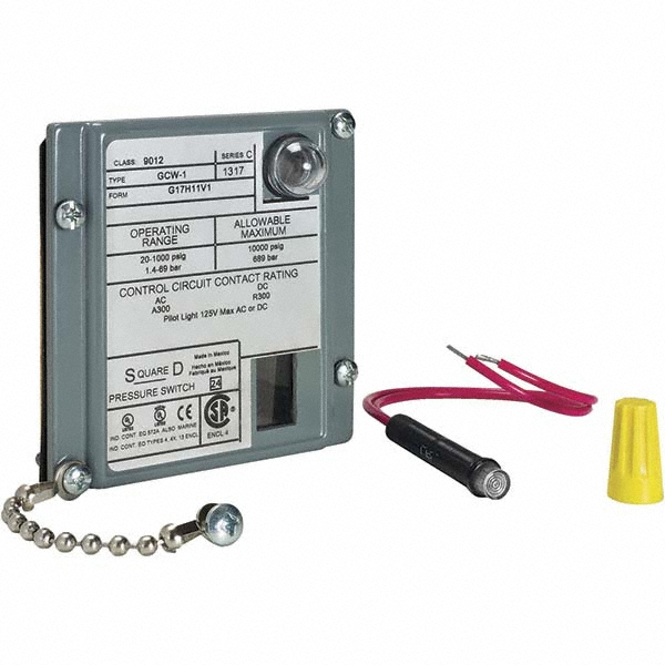 Square D Pressure and Level Switch Cover Assembly MSC Industrial Supply Co.