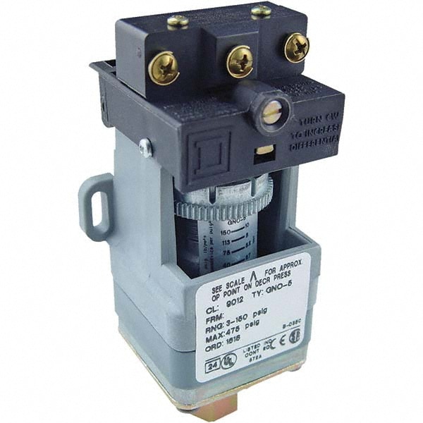 SPDT, 1.5 to 75 psi, Electromechanical Pressure and Level Switch