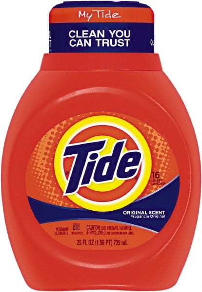 Tide PGC13875CT Laundry Detergent: Liquid, 25 oz Bottle 
