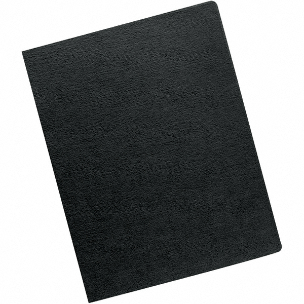 FELLOWES Pack of (200) Black 70 Lb Paper Stock Binding Machine Report