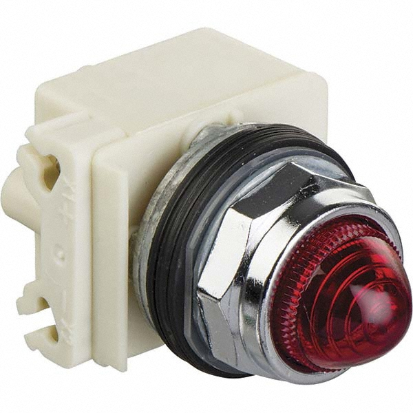 Schneider Electric 12 V Red Lens Incandescent Pilot Light 49912009