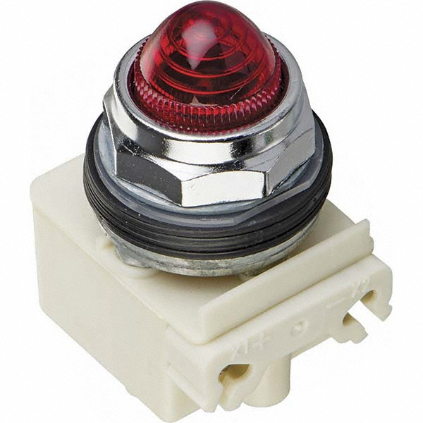Schneider Electric 12 V Red Lens Incandescent Pilot Light 49912009