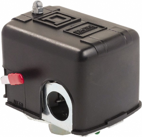 Square D 3FHG12J69M1XZ22 1 NEMA Rated, DPST, 70 to 150 psig, Air Compressor Pressure and Level Switch Image