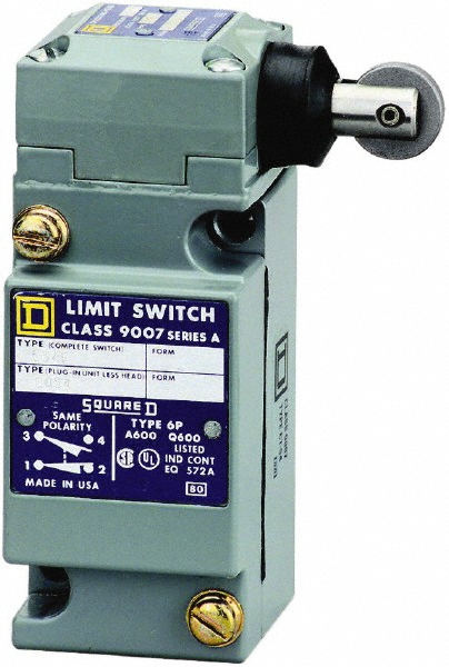 Square D - General Purpose Limit Switch: SPDT, NC, Roller Plunger, Top ...