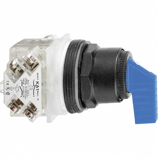 Schneider Electric 30mm Mount Hole, 2 Position, Knob Operated